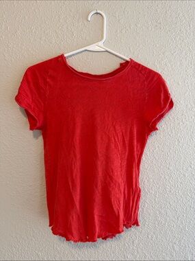 Urban Outfitters Red Short-Sleeve Crew Tee